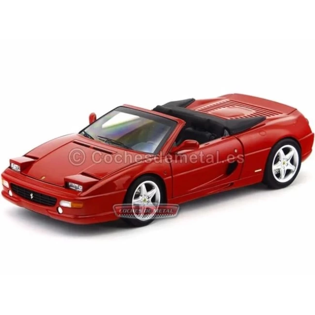 Hotwheels Elite 1:18 Ölçekli Ferrari F355 Kırmızı Araba