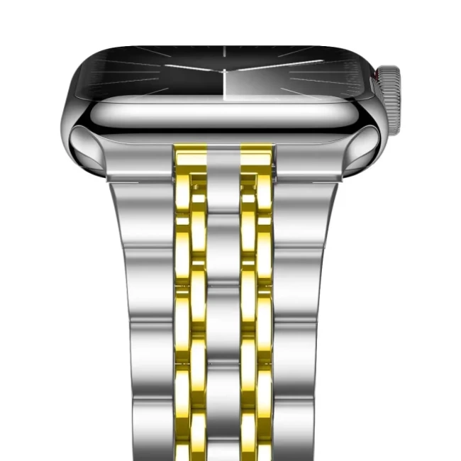 İiteeology Metal Bant Uyumlu Apple Watch Kordon