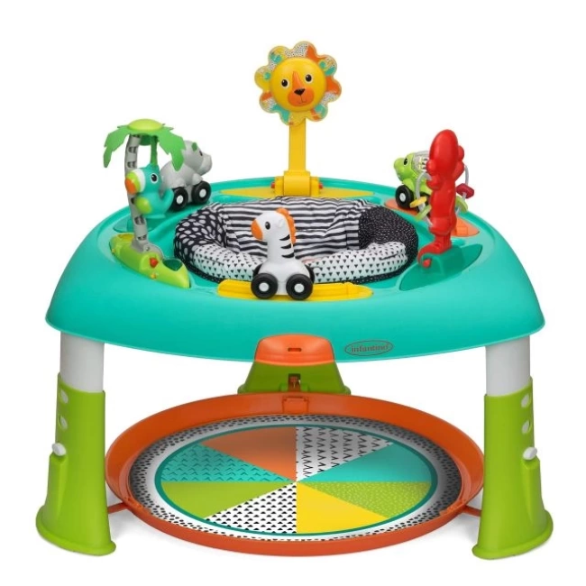 Infantino 2si 1 Arada Oyun Masası Animal Print