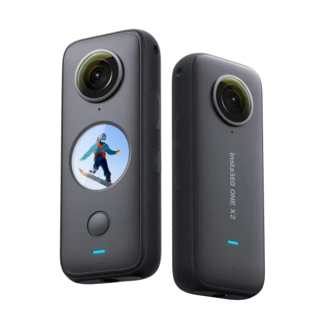 Insta360 ONE X2 360 Derece Su Geçirmez Aksiyon Kamerası Black Standalone