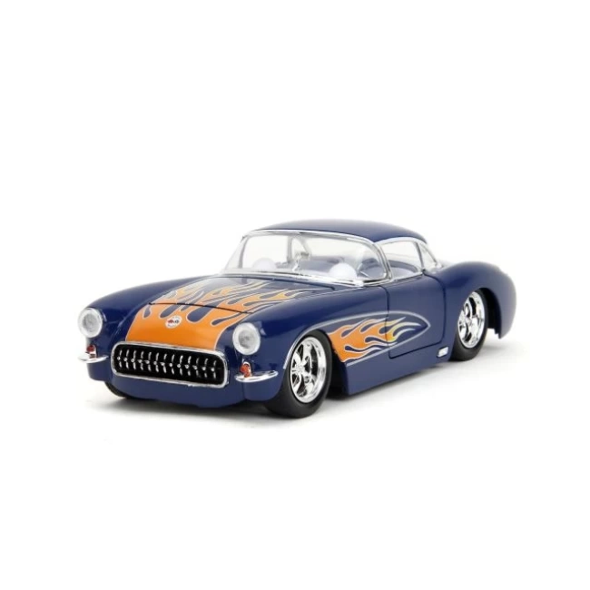 Jada Toys 1:24 1957 Chevrolet Corvette Döküm Araba