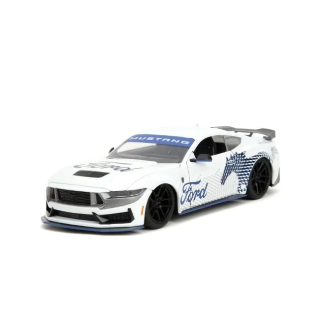 Jada Toys 1:24 2024 Ford Mustang GT Dark Horse Die-Cast Araba(Beyaz)