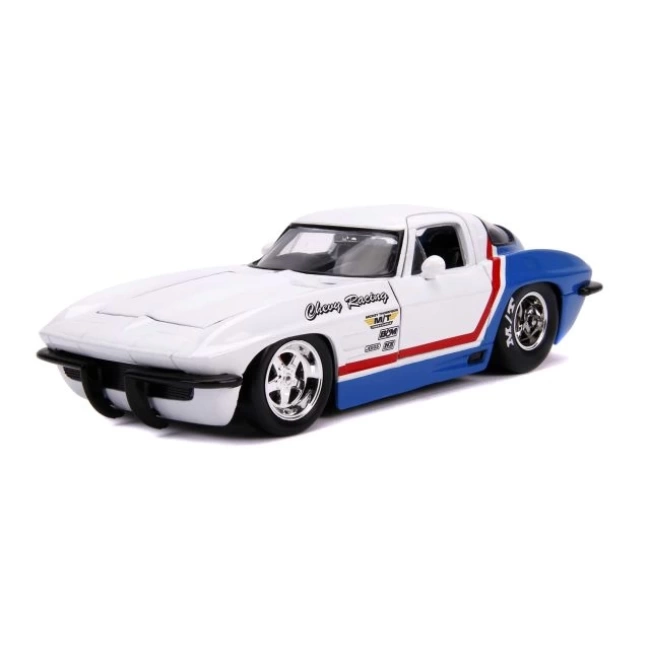 Jada Toys 1:24 BTM - 63 Chevy Corvette Sting Ray Döküm Araba