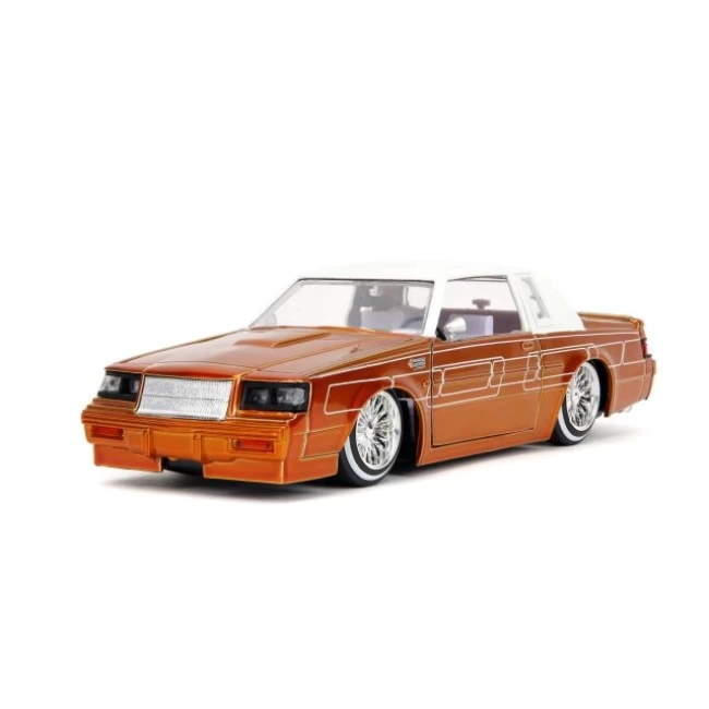 Jada Toys Big Time Muscle 1:24 1987 Buick Grand National Die-Cast Car