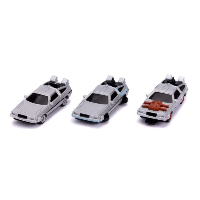 Jada Toys Geleceğe Dönüş 1.65 3lü Paket Arabalar