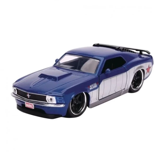 Jada Toys Marvel Avengers Kış Askeri 1970 Ford Mustang Boss 1:32