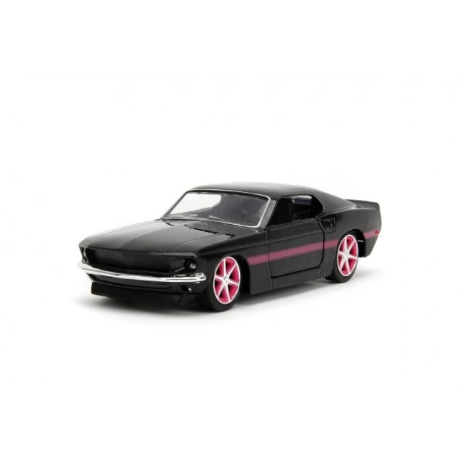 Jada Toys Pembe Slips 1:32 W2 1969 Ford Mustang Döküm Araba