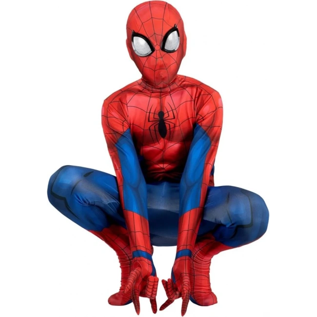 Jazwares Çocuklar İçin Marvel Örümcek Adam Kostümü - Xs (4)