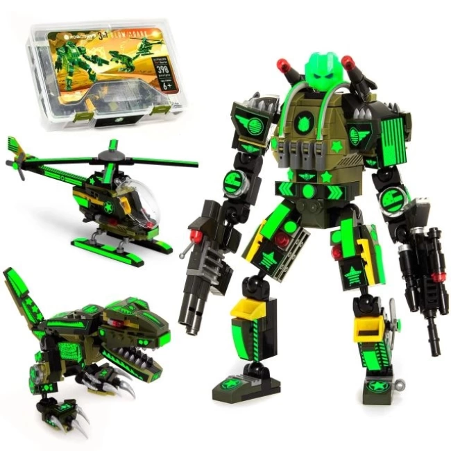 Jitterygit Robot Yapı Oyuncak Army Robot