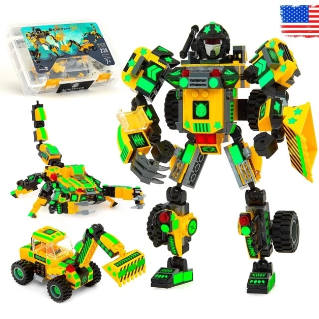 Jitterygit Robot Yapı Oyuncak Desert Storm Yellow - Zakarpian