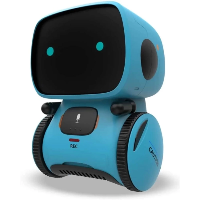 KaeKid Dokunmatik Sensörlü İnteraktif Akıllı Robot Mavi