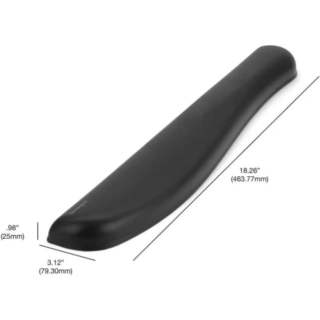 Kensington İnce Klavyeler için ErgoSoft Bilek Desteği (K52800WW)