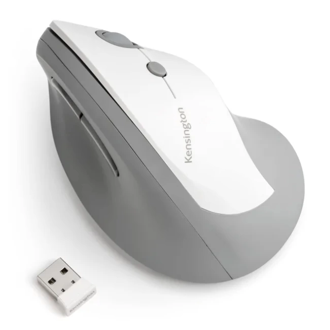 Kensington Pro Fit Ergo Dikey Kablosuz Fare - Siyah (K75501WW) Beyaz