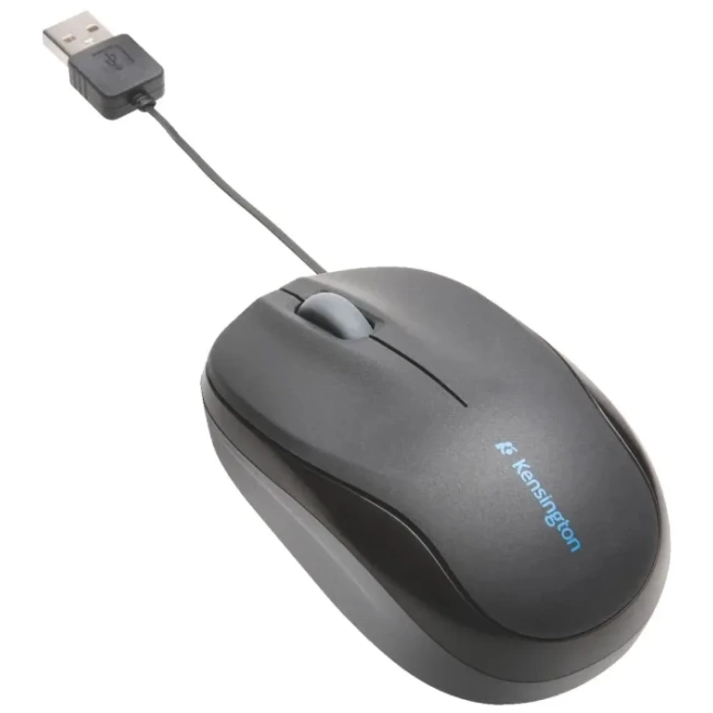 Kensington Pro Fit Geri Çekilebilir Mobil Fare Wired
