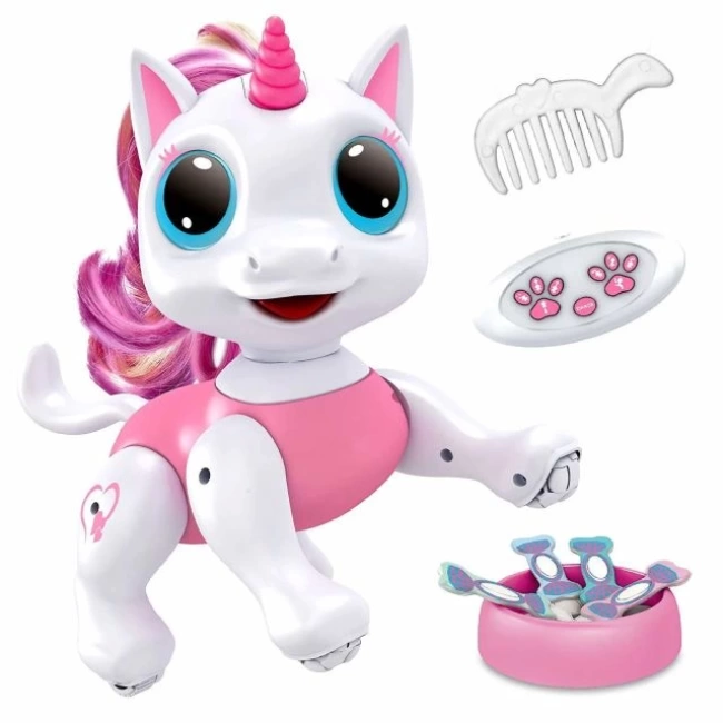 Kızlar İçin Eğlenceli Uzaktan Kumandalı Oyuncak Pink Unicorn