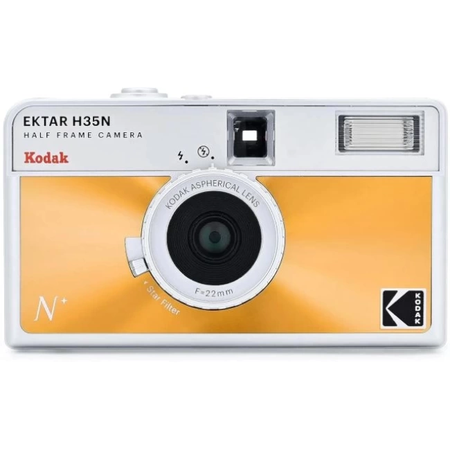 KODAK Ektar H35N Half Frame Fotoğraf Makinesi  Turuncu Tekli