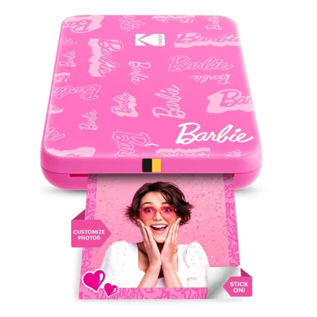 KODAK Step Anında Renkli Fotoğraf Yazıcısı Barbie Signature Printer