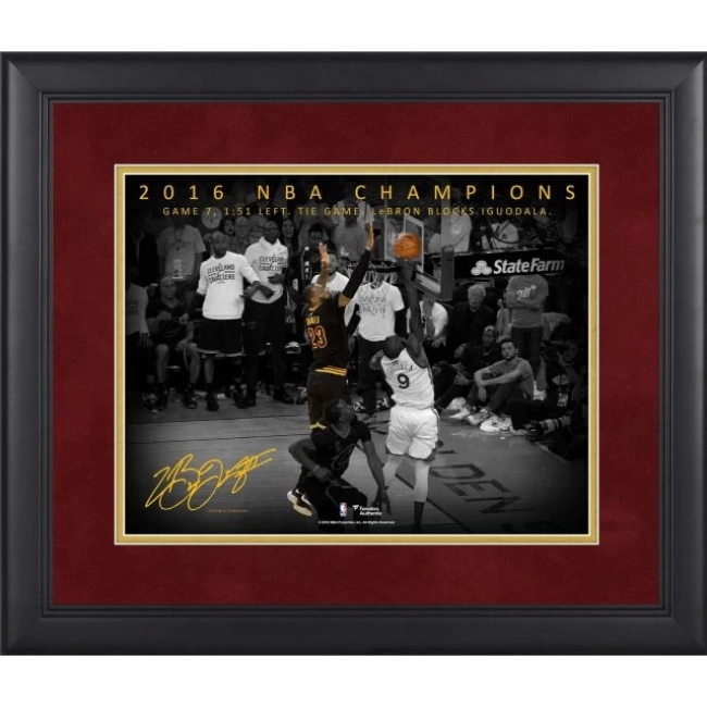 LeBron James Cleveland Cavaliers Çerçeveli