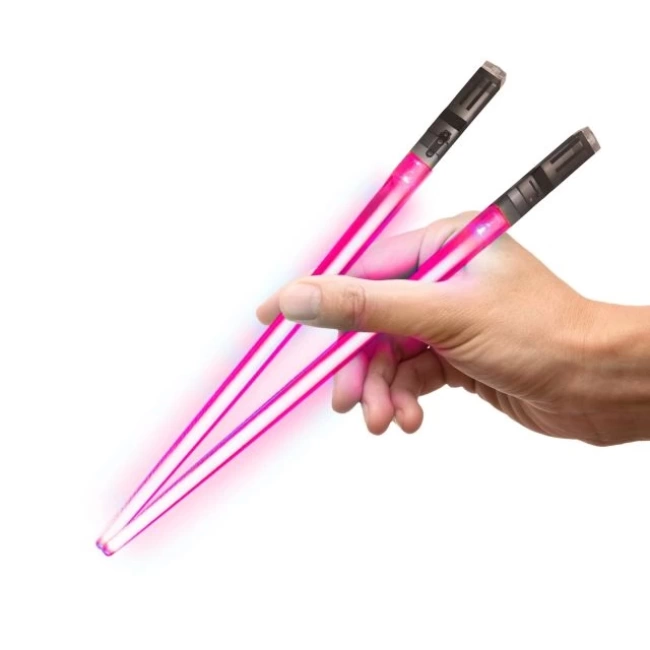 LED Parlayan Işık Sabre Yıldız Savaşları Yemek Çubukları