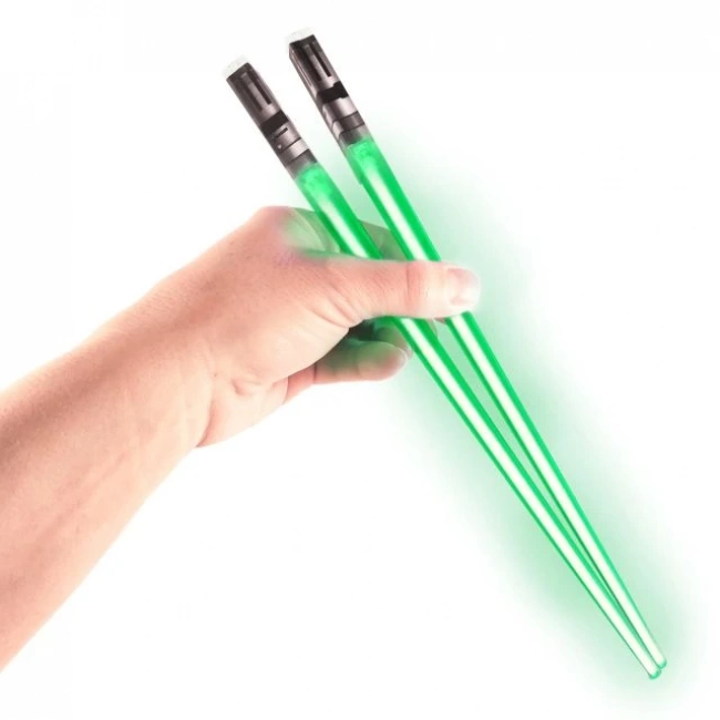 LED Parlayan Işık Sabre Yıldız Savaşları Yemek Çubukları