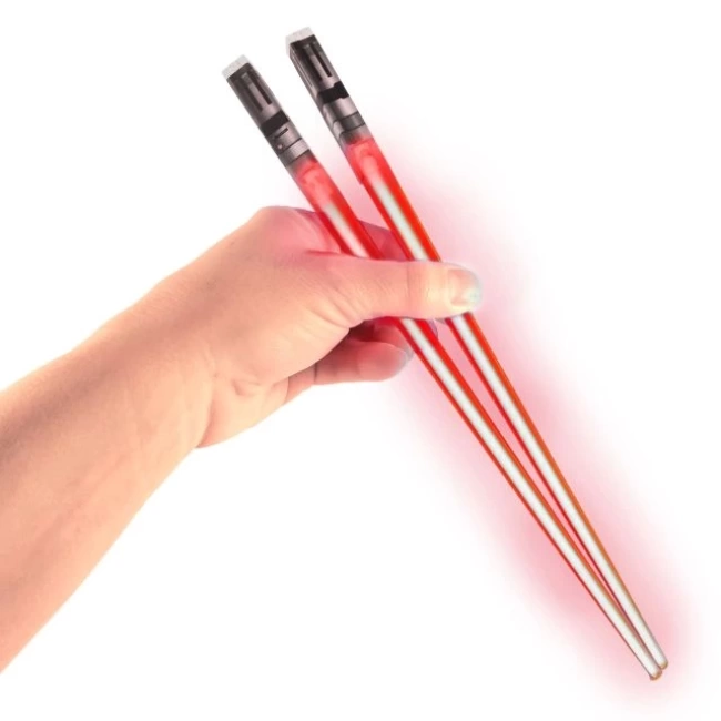 LED Parlayan Işık Sabre Yıldız Savaşları Yemek Çubukları