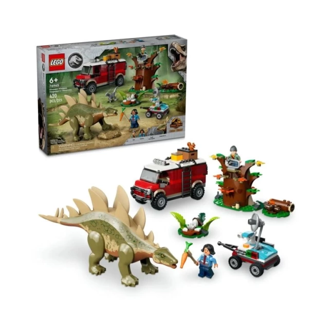Lego 76965 Jurassic World Dinozor Görevleri Stegosaurus Keşfi