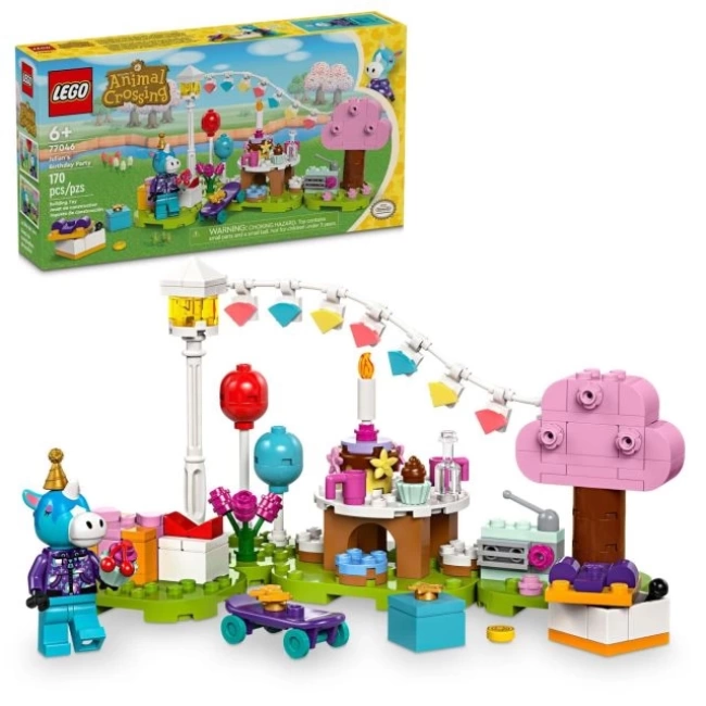 LEGO Animal Crossing Julianın Doğum Günü Partisi Video Oyunu 77046