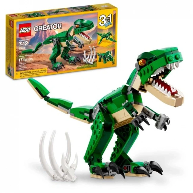LEGO Creator 3ü 1 Arada Güçlü Dinozor Oyuncak 31058