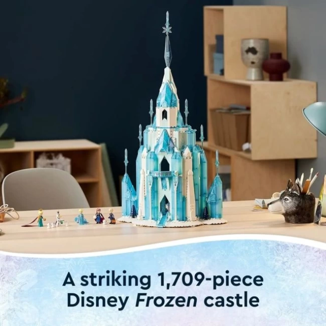 LEGO Disney Prensesi Buz Kalesi Yapım Oyuncağı 43197  Açılması Kolay Paketleme