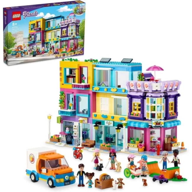LEGO Friends Ana Cadde Binası Yapı Seti 41704
