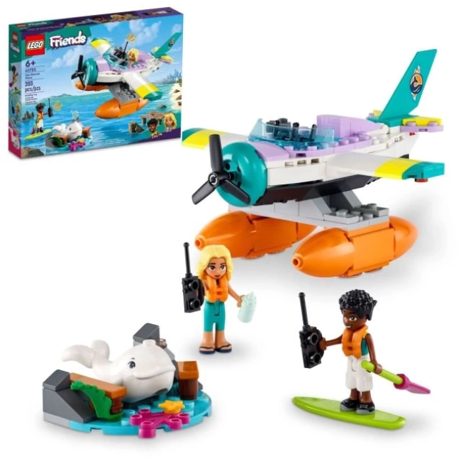 LEGO Friends Deniz Kurtarma Uçağı Yapı Oyuncağı 41752