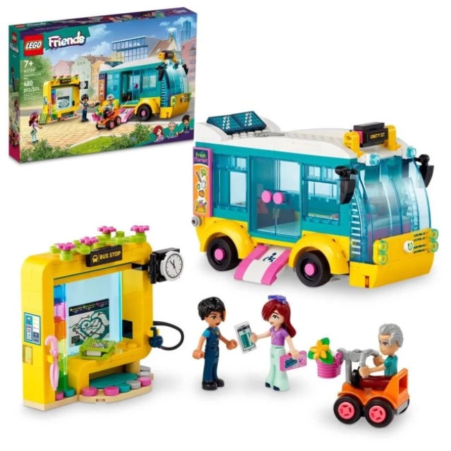 LEGO Friends Heartlake City Otobüs Yapım Oyuncağı 41759 Red