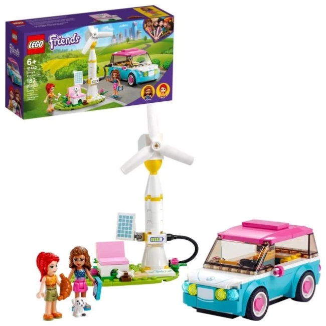 LEGO Friends Olivianın Elektrikli Araba Oyuncağı 41443