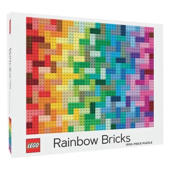 LEGO Gökkuşağı Tuğlaları 1000 Parça Yapboz