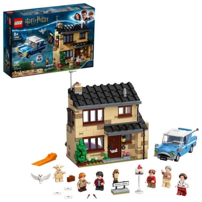 LEGO Harry Potter 4 Privet Drive Oyuncak Seti Multicolor