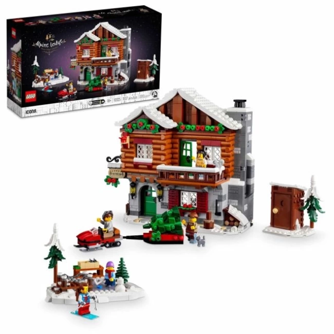LEGO Icons Alp Köşkü Model Yapı Seti 10325 Multicolor