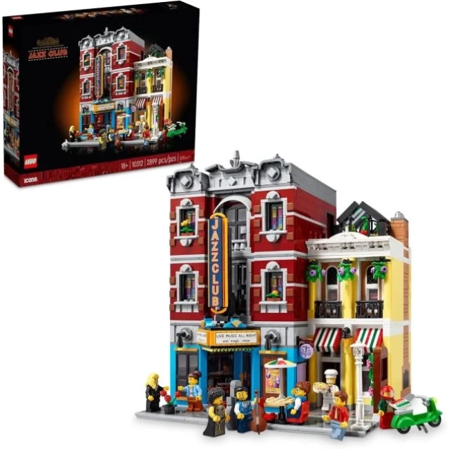 LEGO Icons Caz Kulübü Yapı Seti 10312