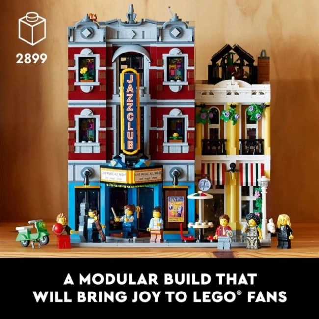 LEGO Icons Caz Kulübü Yapı Seti 10312