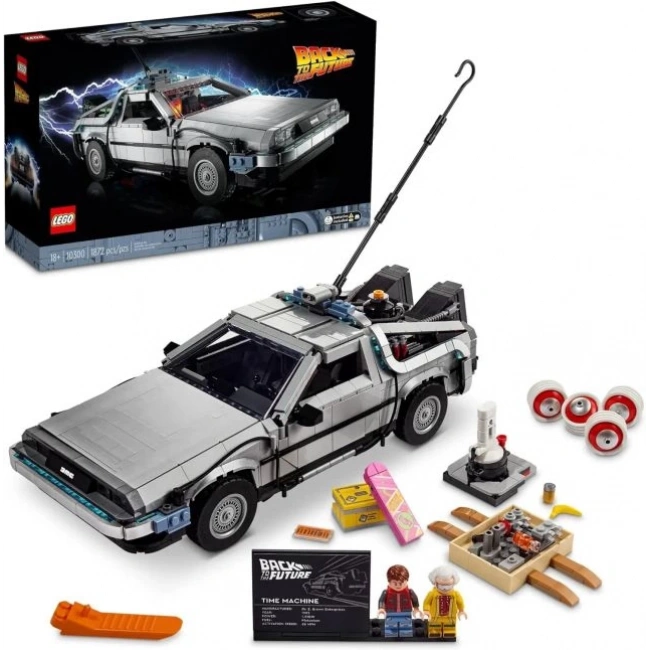 LEGO Icons Geleceğe Dönüş Zaman Makinesi - 10300