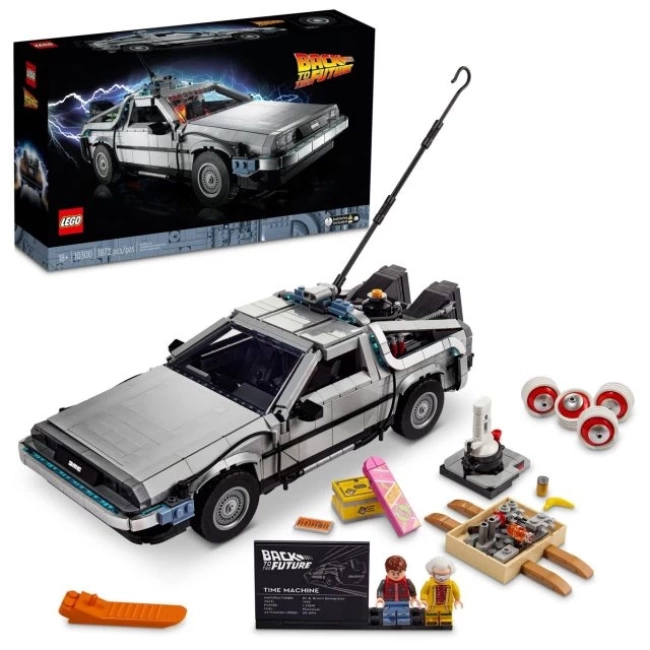 LEGO Icons Geleceğe Dönüş Zaman Makinesi - 10300