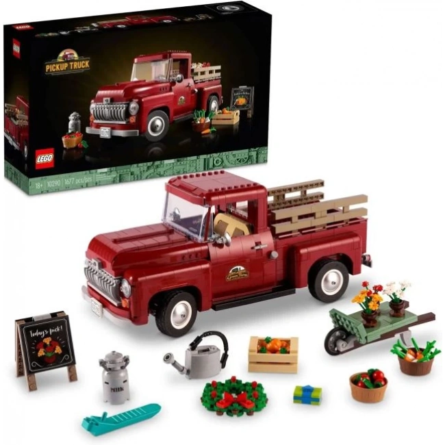LEGO Icons Kamyonet Yapı Seti 10290
