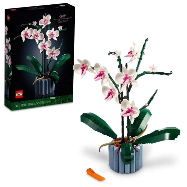 LEGO İkon Orkide Yapı Seti Çok Renkli