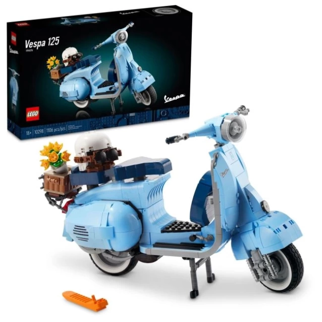 LEGO Icons Vespa 125 Scooter Model Yapı Seti