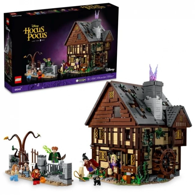 LEGO Ideas Disney Hocus PocusKoleksiyonluk Yapı Seti 21341