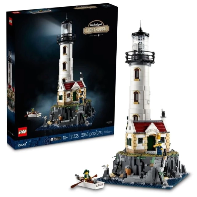 LEGO Ideas Motorlu Deniz Feneri 21335 Model Yapı Seti Multicolor