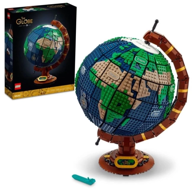 LEGO Ideas The Globe 21332 Yetişkinler İçin Yapı Seti (2585 Parça) Standart paketleme