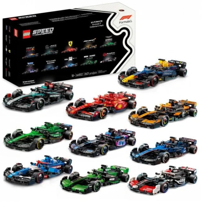 LEGO Speed ​​Champions Ultimate Formula 1 Koleksiyoncu Paketi 66802