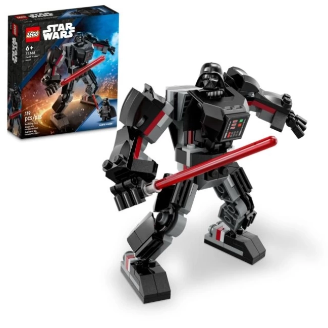 LEGO Star Wars Darth Vader Robot Yapı Aksiyon Figürü 75368