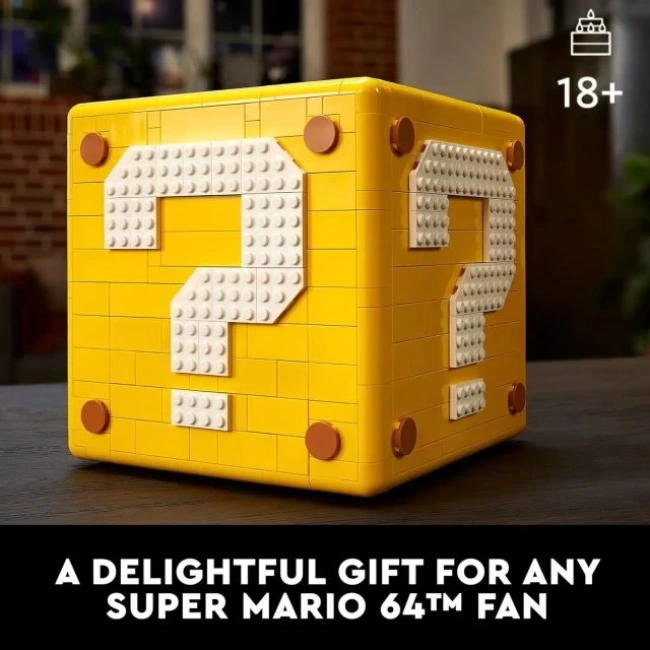 LEGO Super Mario 64 Soru İşareti Bloğu 71395 Açılması Kolay Paketleme