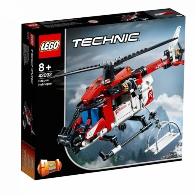 LEGO Technic Kurtarma Helikopteri 42092 Yapı Seti (325 Parça)